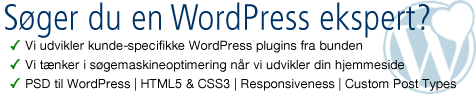 WordPress eksperter
